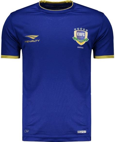 Penalty Lan A Novas Camisas Da Sele O Brasileira De Futsal Show De