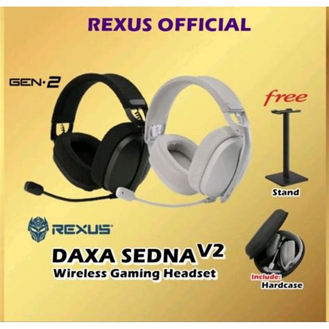 Jual Rexus Daxa Sedna Wireless Gaming Headset In Connection Shopee