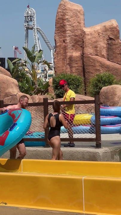 🌞waterpark Water Slides Swimming Pool Hot Day🌴 Youtube