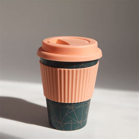 Bamboo Reusable Coffee Cup Eco Cup To Keep Coffee Lover Etsy