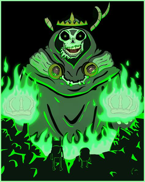 The Lich - Adventure Time | Domestika