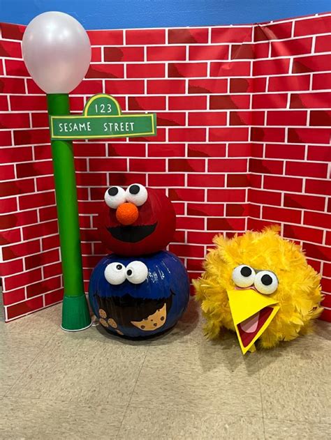 Sesame Street Pumpkin Decoration