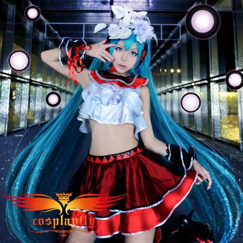 Vocaloid Nisoku Hokou Hatsune Miku Cosplay Costume Custom Made Any Size