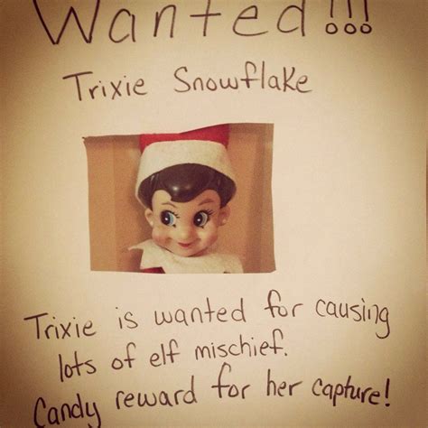 elf wanted poster | Elf fun, Elf, Elf on the shelf