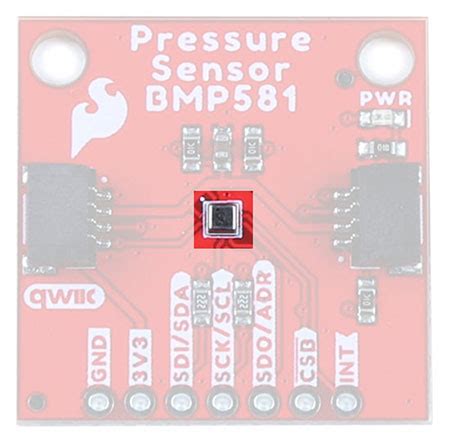 Qwiic Pressure Sensor Bmp Hookup Guide