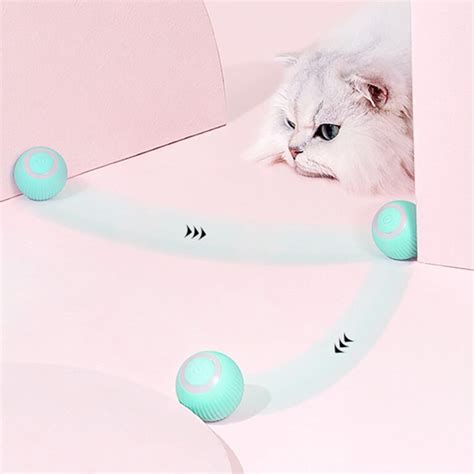 Smart Cat Toys Automatic Rolling Ball Electric Cat Toys Interactive For