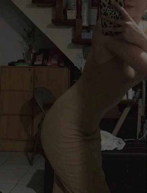 Zara Nude Bodycon Midi Dress On Carousell