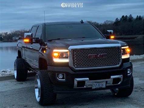 2016 GMC Sierra 2500 HD With 24x14 76 Hostile Rage And 305 35R24