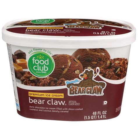 Premium Ice Cream Bear Claw Smartlabel™