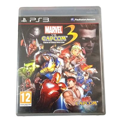 Jogo Marvel Vs Capcom 3 Fate Of Two Worlds Original Ps3 Shopee Brasil