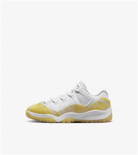 Air Jordan Yellow Snakeskin F R J Ngere Kinder Nike