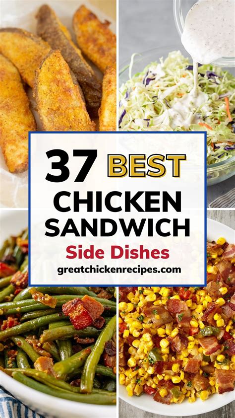 37 Best Chicken Sandwich Sides - Great Chicken Recipes