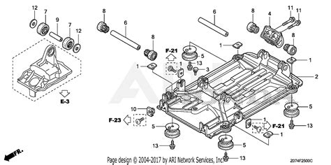 Honda Eu2000i An Generator Jpn Vin Gcanm 1300001 To Gcanm 9999999 Parts Diagram For Lower Cover