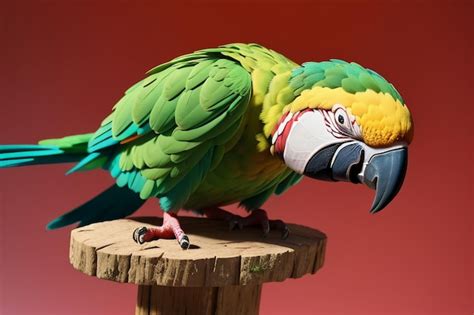 Premium Photo Colorful Parrot Talking Beautiful Pet Bird Wallpaper