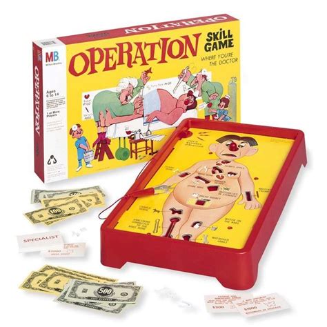 Operation Games Board Games 1990s 90s My Childhood Days 80s