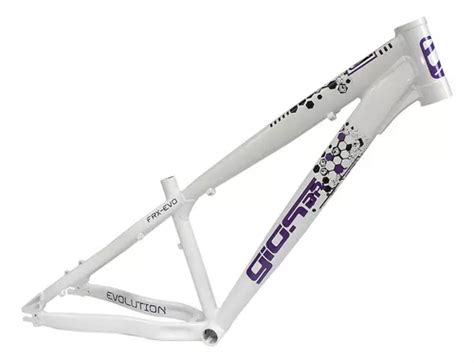 Quadro Gios Frx Evo Tam Branco Roxo Parcelamento Sem Juros