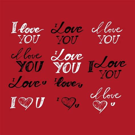 I Love You Hand Lettering And Custom Typography For Your Designs