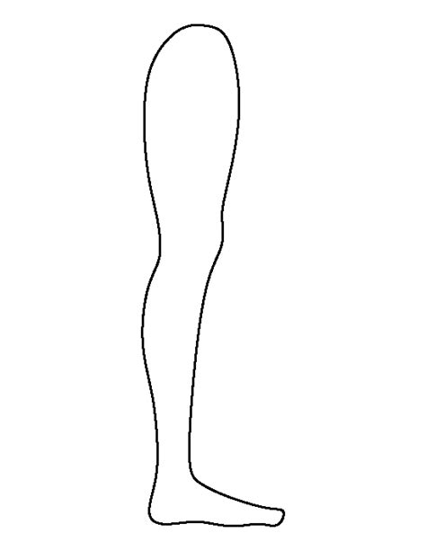 Printable Leg Template