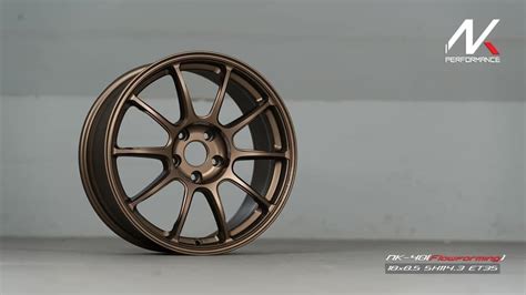 SPORT RIM 18 INCH ORI NK PERFORMANCE NK40 ZE40 HONDA CIVIC FC FD FB