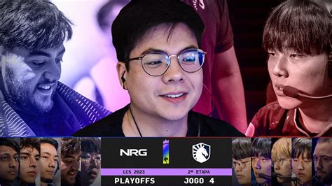 Nrg X Team Liquid Jogo Lcs Playoffs Dia Ilha Das