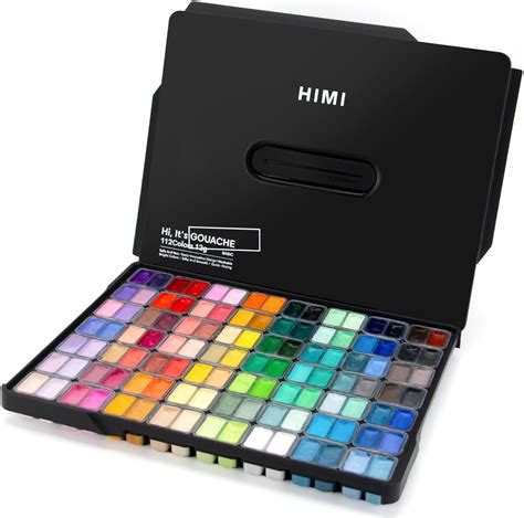 Amazon Himi Gouache Paint Set Colors X G Twin Jelly Cup