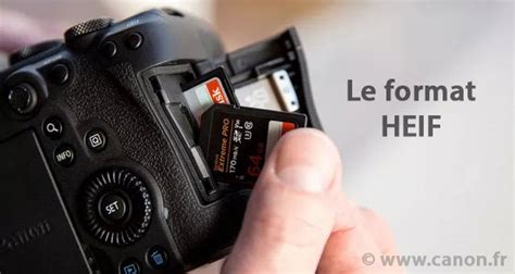 Le format HEIF en photo le futur remplaçant du JPEG