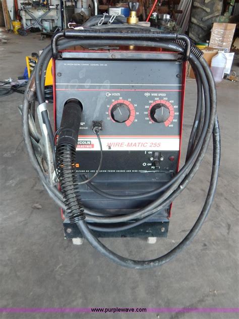 Lincoln Wire Matic Mig Welder In Conway Mo Item Ac Sold