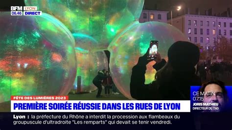 Fête des Lumières 2023 une première soirée dans les rues de Lyon