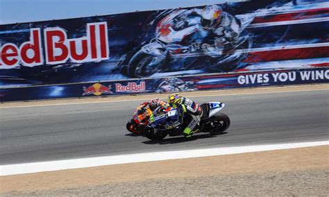 Motogp Laguna Seca Rossi Marquez E Il Sorpasso Al Cavatappi Che