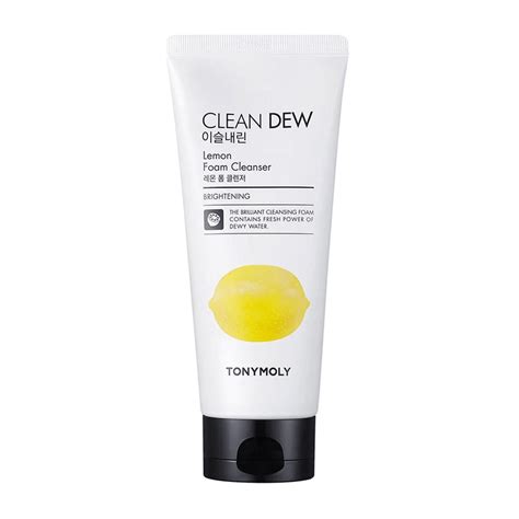 TONY MOLY Limpiador De Espuma Tony Moly Clean Dew Lemon 180ml - Aruma