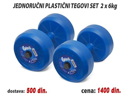 Tegovi bučice 2x 6kg tegovi tegovi 12kg tegovi set Kupindo