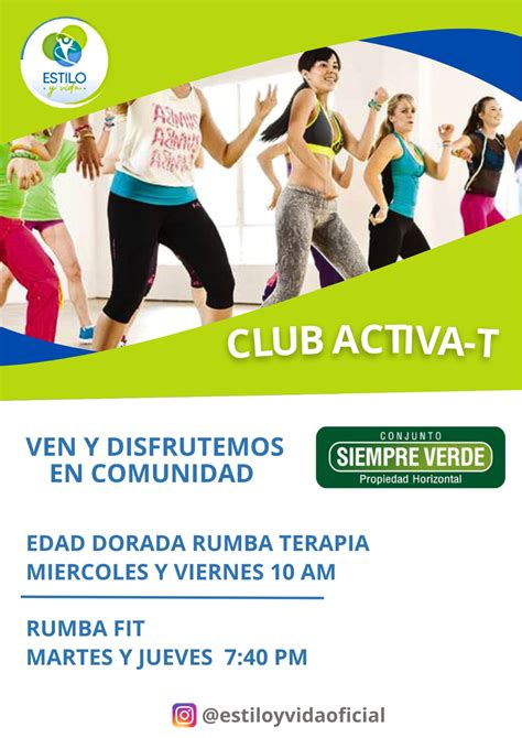 Conjunto Siempre Verde Rumba Terapia Y Rumba Fit