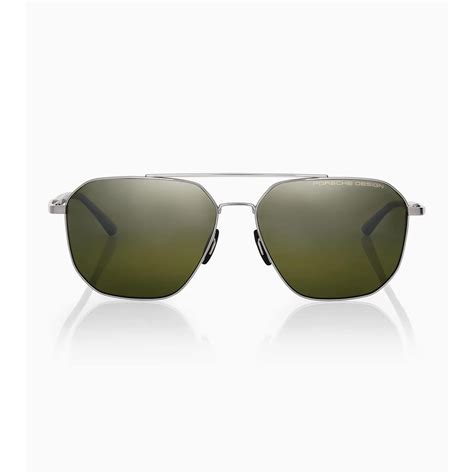 PORSCHE DESIGN 8967 B 61 Polarize Gümüş Erkek Güneş Gözlüğü Satın Al