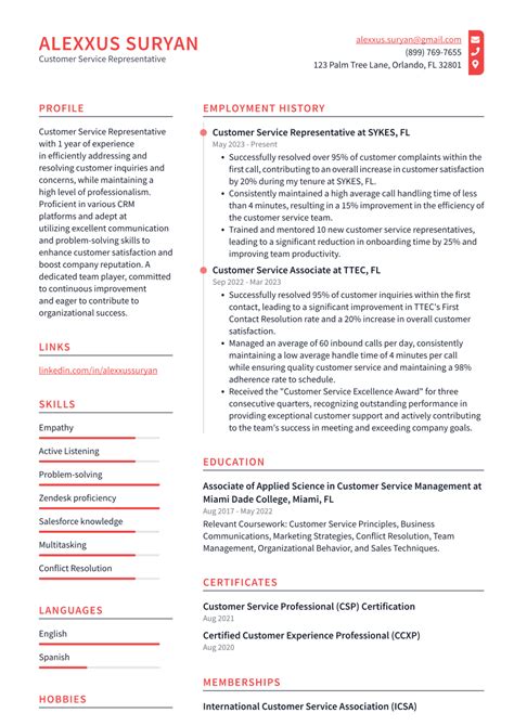 Top 18 Customer Service Representative Resume Objective Examples