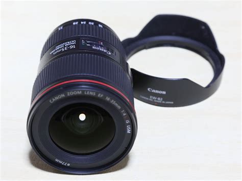 Yahoo オークション 中古美品 canon EF16 35mm F4L IS