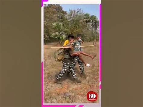 नक्सलियों के लगाए बूबी ट्रेप की चपेट में आकर ग्रामीण हुआ घायल. CRPF की ...
