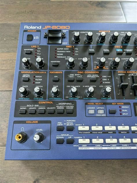 MATRIXSYNTH Roland JP 8080 Analog Modeling Rack Synthesizer SN ZN68204