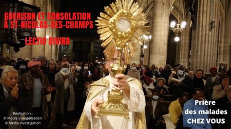 Gu Rison Consolation Pri Re Des Malades St Nicolas Des Champs