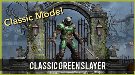 Doom Eternal Classic Green Skin Showcase Youtube