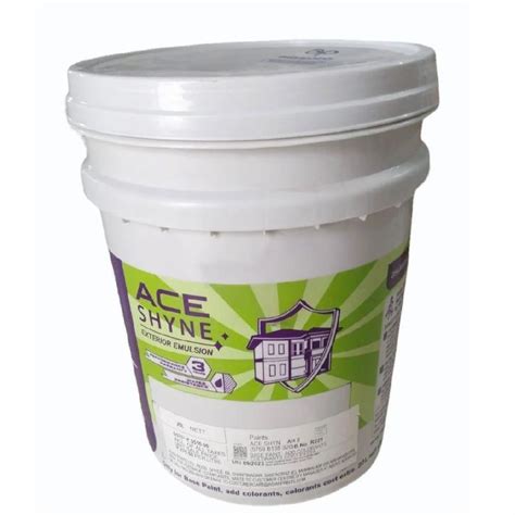 Asian Paints Ace Shyne Exterior Emulsion Ltr At Rs Bucket In