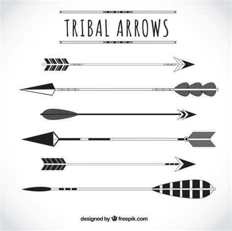 Tribal Arrow Vector at Vectorified.com | Collection of Tribal Arrow ...