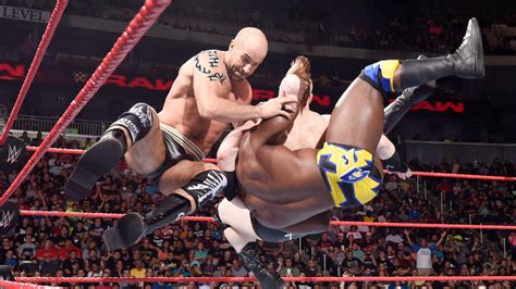 Apollo Crews And Titus O Neil Vs Cesaro And Sheamus Photos Wwe