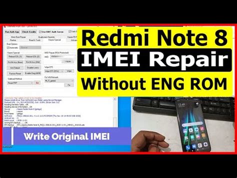 Redmi Note Ginko Imei Repair Without Eng Rom Xiaomi Diag Port