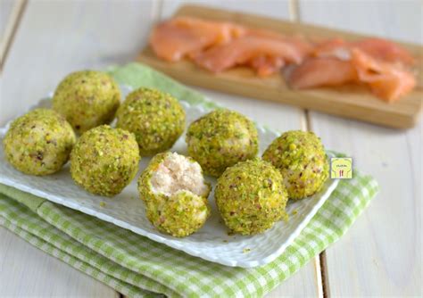 Tartufi Al Salmone Sfiziosi Antipasti Finger Food Senza Cottura