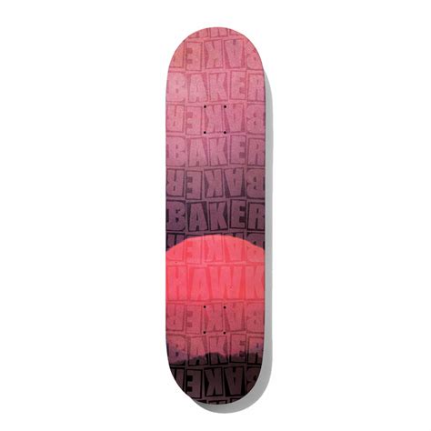 Baker Skateboards Riley Hawk Pile Red Skateboard Deck 8125 B2 Stee