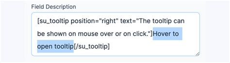 How To Add Tooltips Formidable Forms