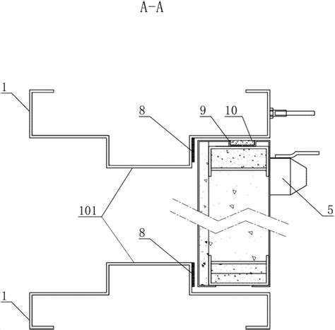 钢质隔热防火门的制作方法2