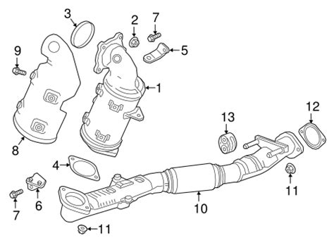 Exhaust Components For Gmc Terrain Gmpartsdirect