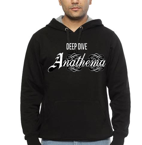 Anathema Black Hoodie | Swag Shirts