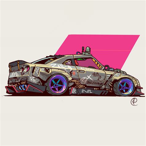 Artstation Gtr Fernando Correa Cool Car Drawings Art Cars Concept Cars